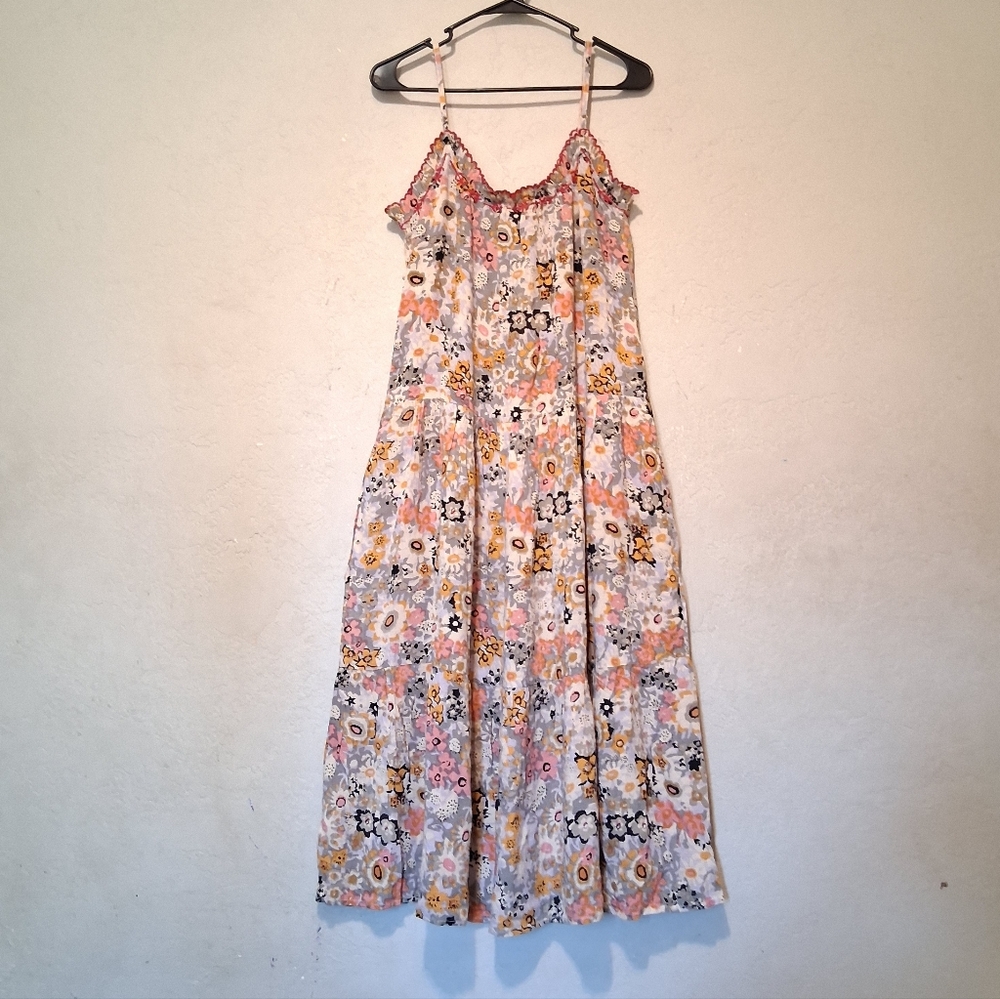 Natural Life Floral Embroidered Harley Sundress Bohemian Hippie Femenine SzXS/S - Picture 16 of 16